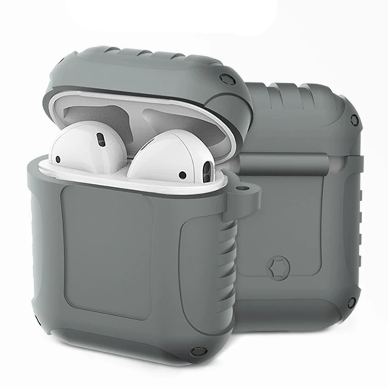 

New Wireless Bluetooth Headset Cover Waterproof Silicone Case Suitable For Apple Bluetooth Five Generation Headphone Cover Gra