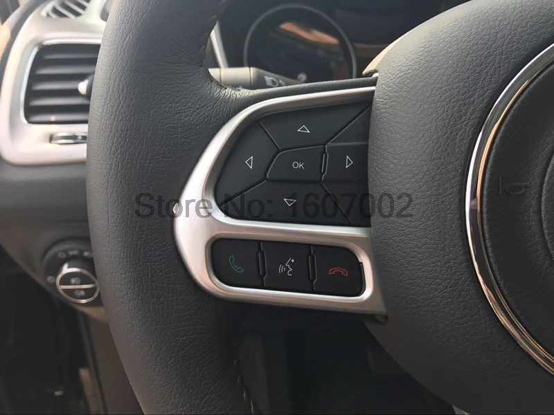 Car Accessoires For Jeep Compass Second Generation 2017 2018 ABS Matte