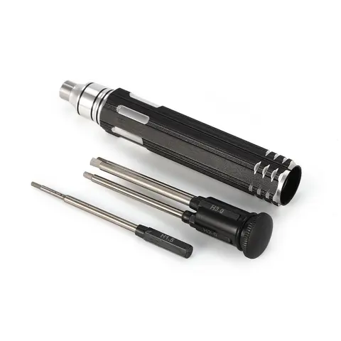Hex Screwdriver Metal Tool Kit Set 4 in 1 15mm 20mm 25mm 30mm for RC Helicopter Car Airplane Drone Aircraft title=