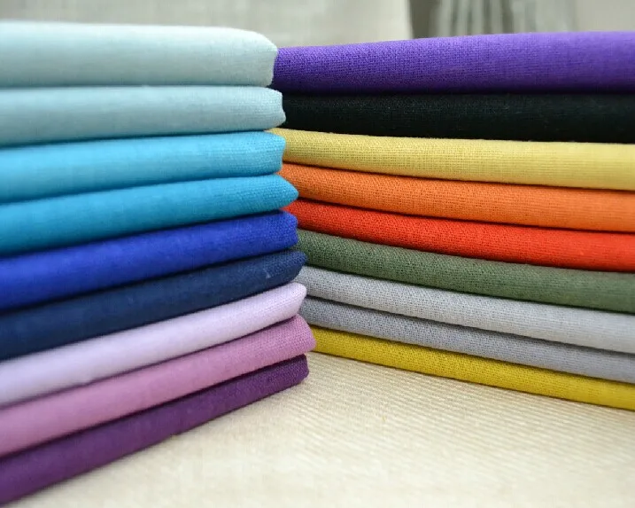 Pure color Fine linen/Hemp fabric/background/plain fabric sofa decorate