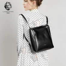 LAORENTOU женские сумки на плечо, женские сумки с большой вместительностью, женские сумки высокого качества, женские ретро сумки через плечо для девочек