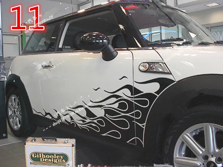 Крутая Автомобильная наклейка с национальным флагом Великобритании для BMW Mini Copper