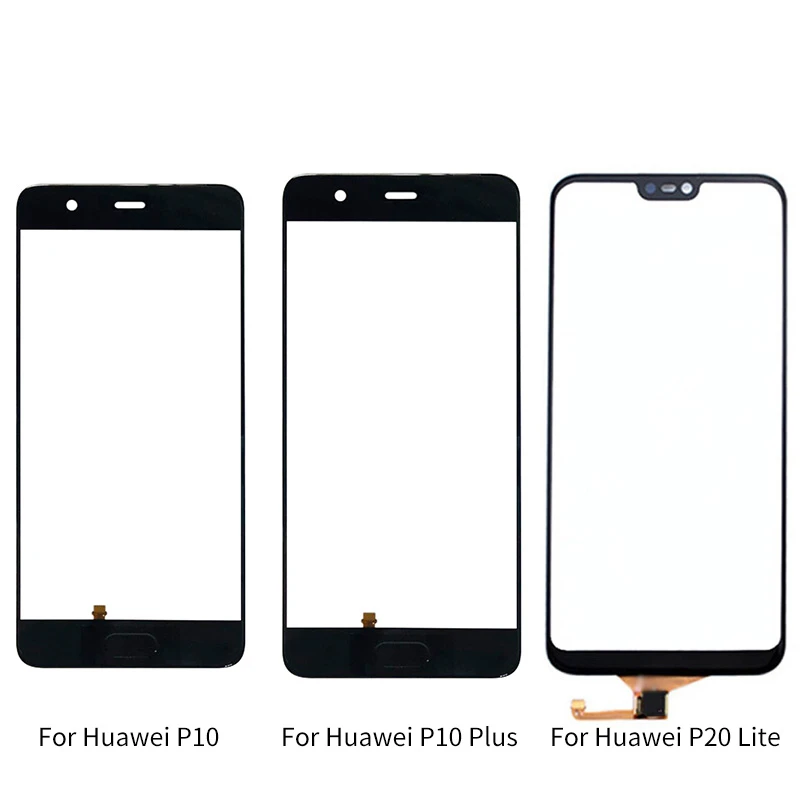 Для Huawei P10 Plue P20 Lite сенсорный экран дигитайзер Передняя Сенсорная панель