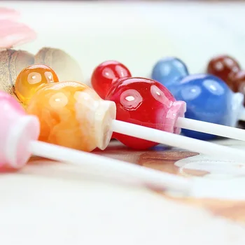 

50pcs/lot Mixed kawaii Solid Resin Mickey Lollipop Candy Cabochon For Resin Handmade Scrapbooking Creative Craft Accessary