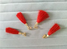 Pendientes de la borla roja del encanto de las mujeres pendientes de viento nacional retro accesorios de vestir trajes ropa accesorios