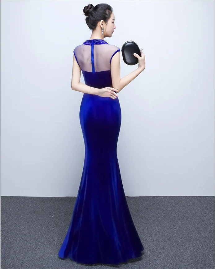 Ladies Dress Tunic Robe Femme Vestidos 2017 Party Dress Trumpet Mermaid Bodycon Bohemian Hollow Out Women Summer Long Dress (10)