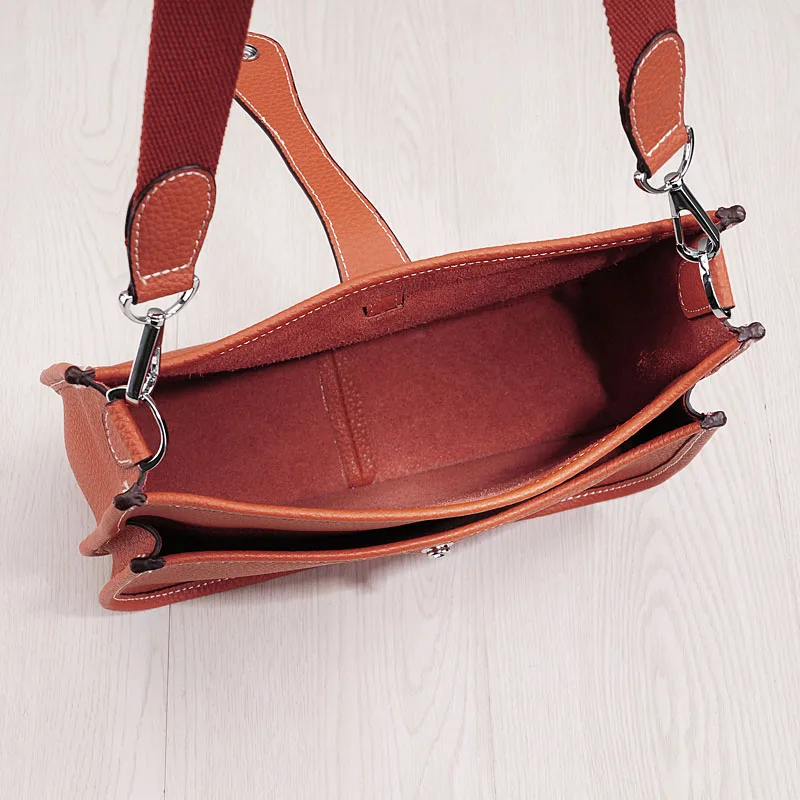 Genuine Leather Women Fashion Bucket Messenger Bags Luxury Cow Real Leather Shoulder Bag for Ladies Handbag Small Purse 2019 New Genuine Leather Women Fashion Bucket Messenger Bags Luxury Cow Real Leather Shoulder Bag for Ladies Handbag Small Purse 2019 New