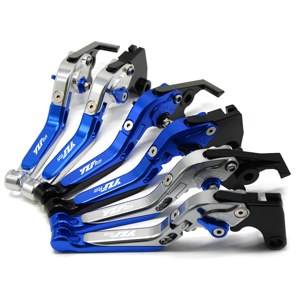 ЧПУ Регулируемая Складная мотоцикл тормоза сцепления рычаги для Yamaha YZF R125 R 125 2008