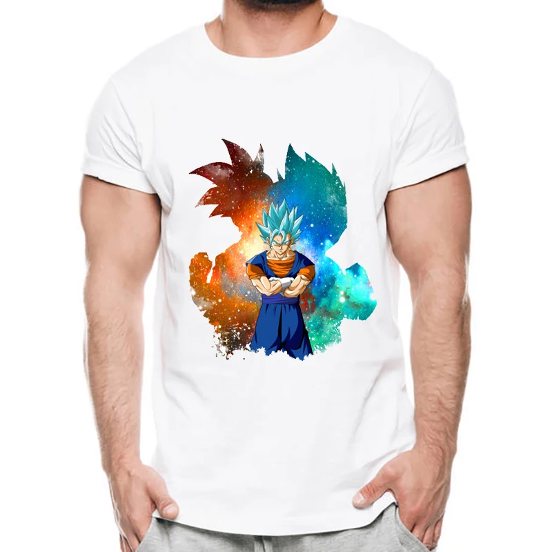 

Dragon Ball T Shirt Men Summer Dragon Ball Z Super Son Goku Vegeta T-Shirts Casual DragonBall Tshirt Homme