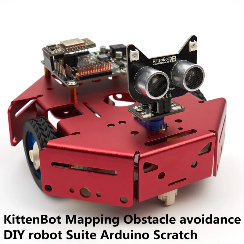 DIY KittenBot базовый набор роботов Arduino программируемый с программой Python код ствол
