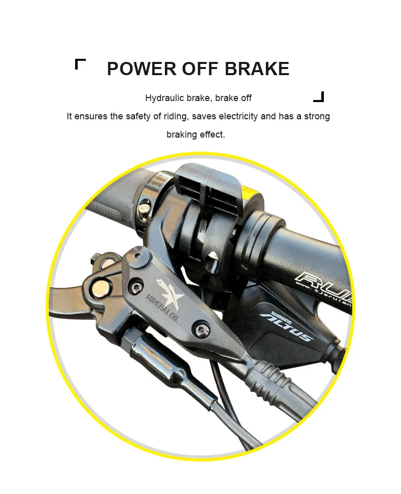 Excellent 26inch snow electric mountain bicycle 48V lithium battery 1500w motor fat ebike 4.0 tires MTB electric bike 3