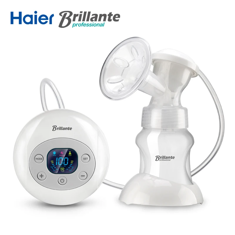 Haier Brillante USB Automatic Electric Breast Pumps BPA Free Powerful Large Suction Breast Pump Breast Feeding