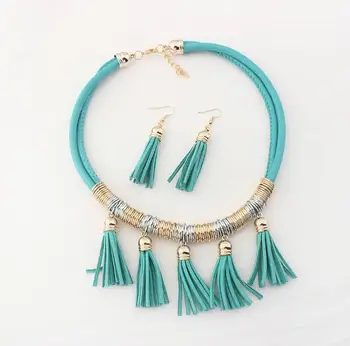 

Poem snow Ethnic fashion Su Earrings Necklace suit retro Palace women's jewelry