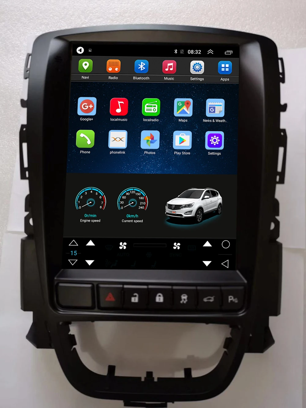 Best 4GB+64GB 8cores Android 8.1 Car Multimedia GPS Radio For Opel Astra J Vauxhall Buick Verano  2009-2014 Vertical screen 2