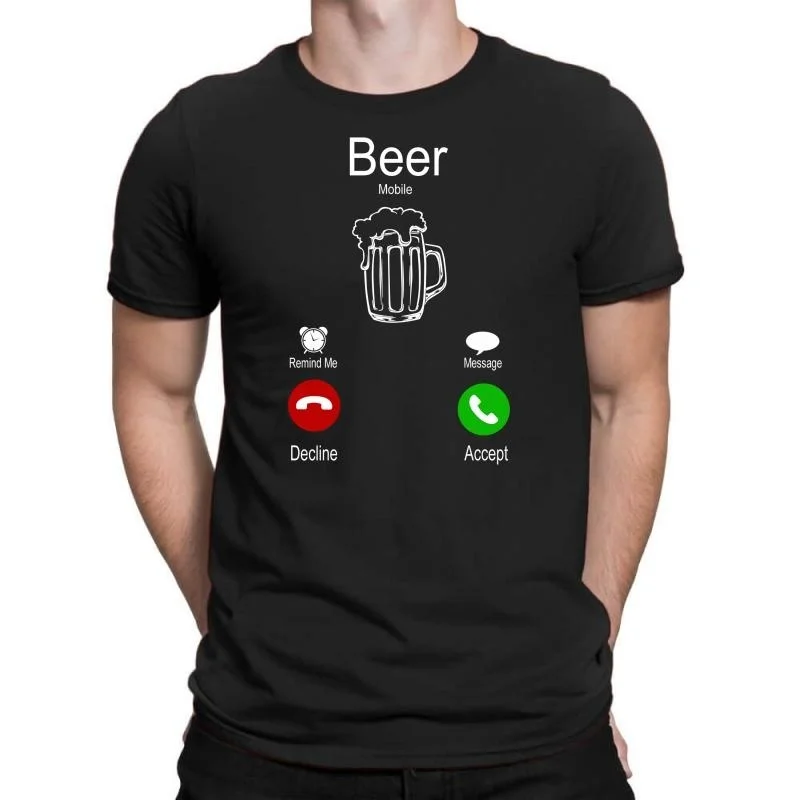 

PUDO-XSX Beer Tshirt Beer Is Calling Beer Tshirt For Men Women