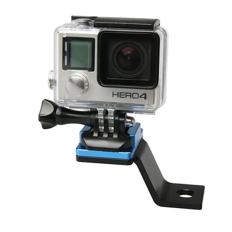 Для GoPro Hero 5 3 3+ 4 мотоцикла Зеркало заднего вида Алюминий сплава стента фиксированный кронштейн держатель Xiaomi Yi SJCAM SJ4000 интимные аксессуары