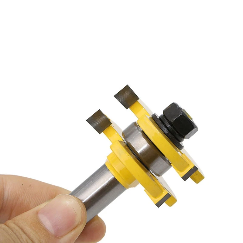 2pcs 1/2" Shank Matched Tongue and Groove Router Bit- 2 pc. Set w/ Set Wood Milling Cutter flooring knife