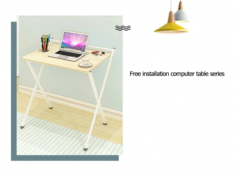 Установка складной стол бытовой Тип компьютер ноутбук простой стол многофункциональный компьютерный стол складной стол, офисный стол