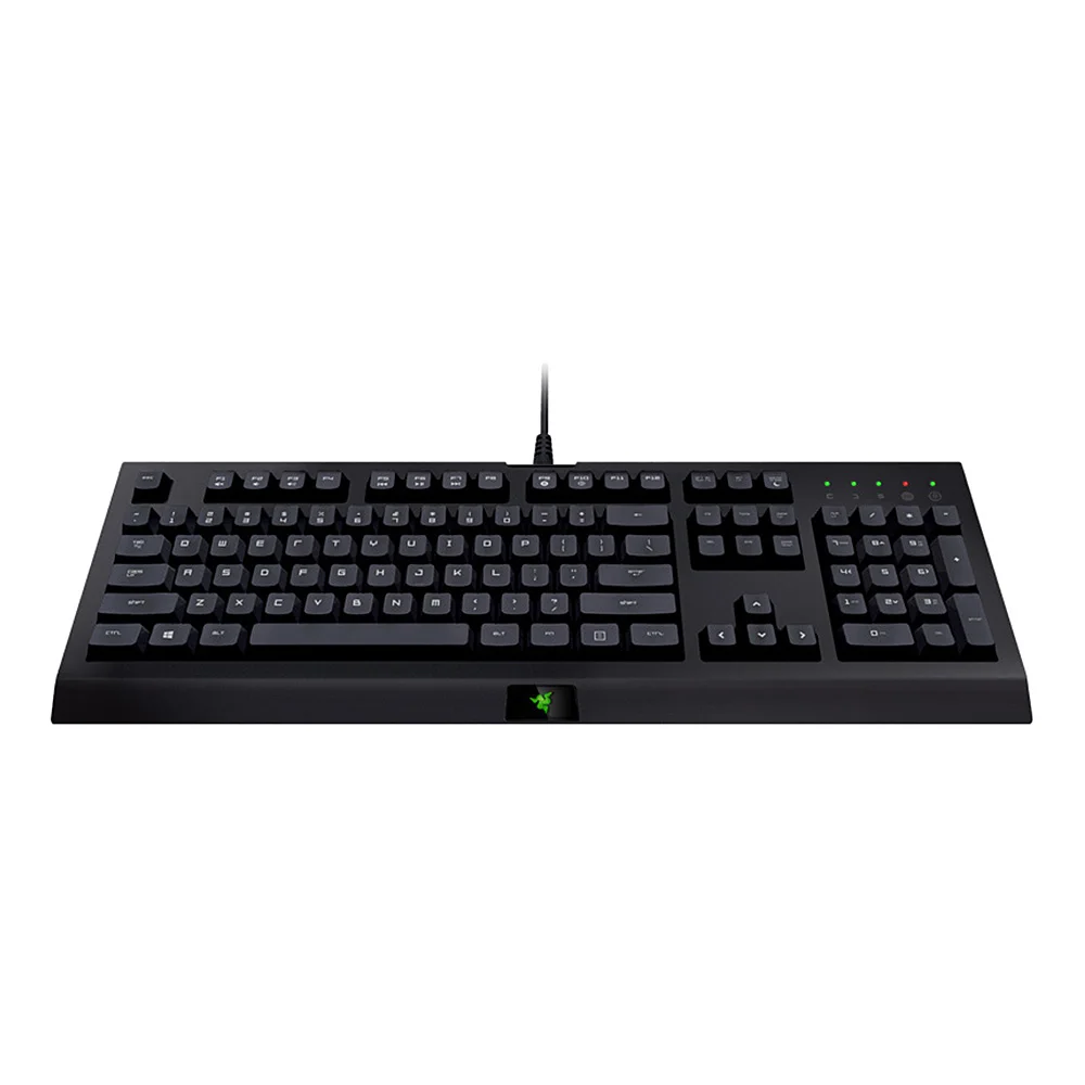 Проводная мембранная игровая клавиатура razer Cynosa без подсветки, 104 клавиш, программируемые клавиши для записи макросъемки, защита от брызг, Игровая клавиатура
