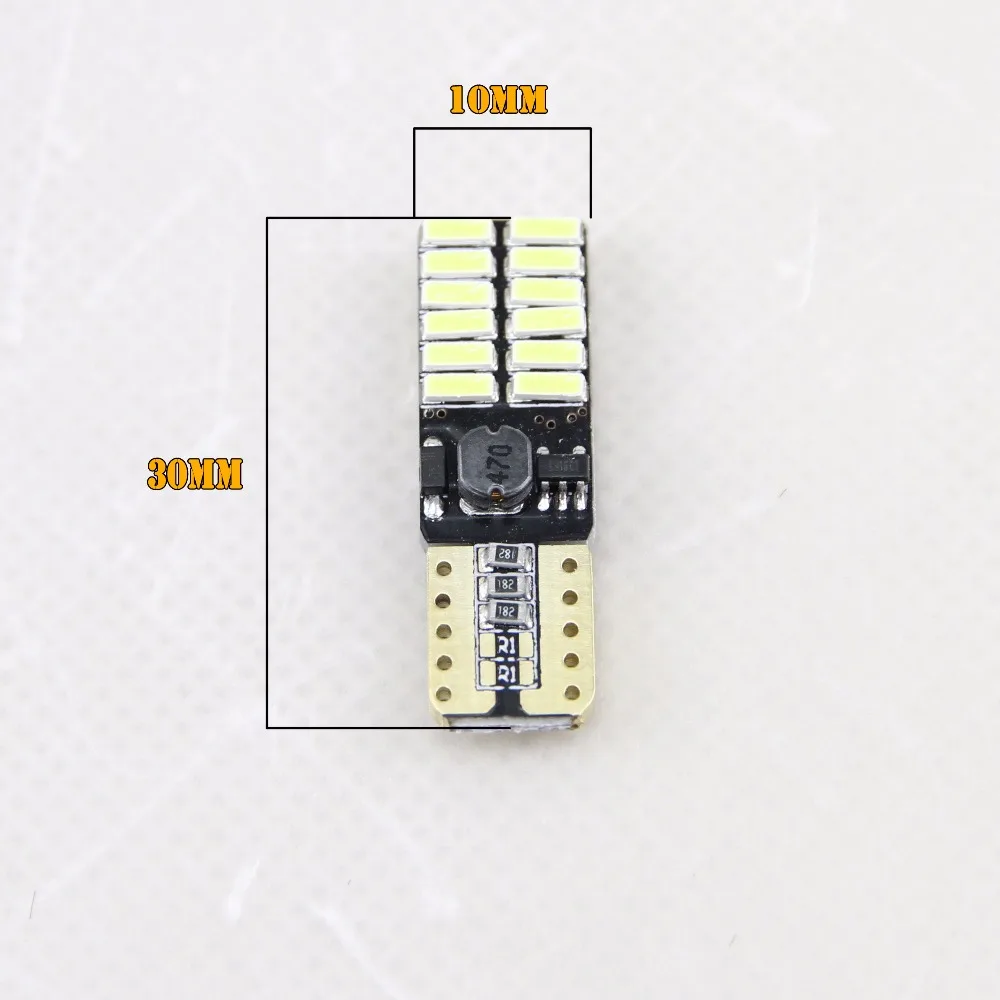 Фото 4XCanbus T10 W5W SMD 4014 светодиодный автомобильные габаритные огни, парковочные огни для Volvo S60L S80L XC90 C70 V40 V50 V60 XC60 S40 S60 S80 №2