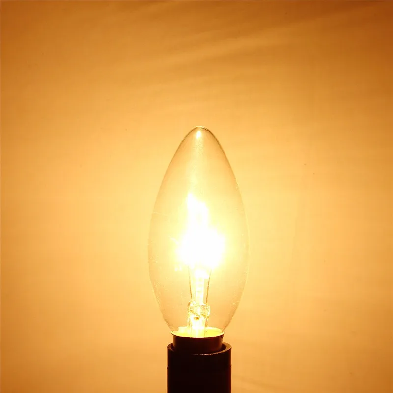 Новая лампа накаливания E14 25 Вт/40 Вт/60 Вт холодильник светильник свеча энергосберегающая лампа теплый белый AC220-230V