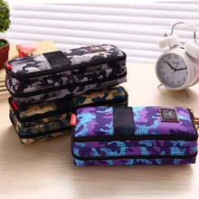 High-quality Large HOT School Canvas Pencil case Bag Box 31738A Show of Strength for Girls Boys School Supplies Gift High-quality Large HOT School Canvas Pencil case Bag Box 31738A Show of Strength for Girls Boys School Supplies Gift