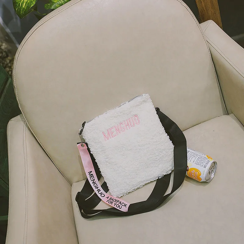 Menghuo Felt Women Bag HOT SALE 2017 Wool Women Messenger Bags Fashion Lady Crossbody Ribbon Women Shoulder Bags Drop Shipping (20)