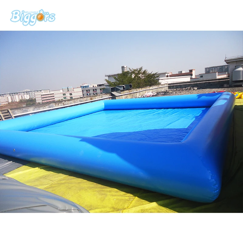 can you inflate a pool with water
