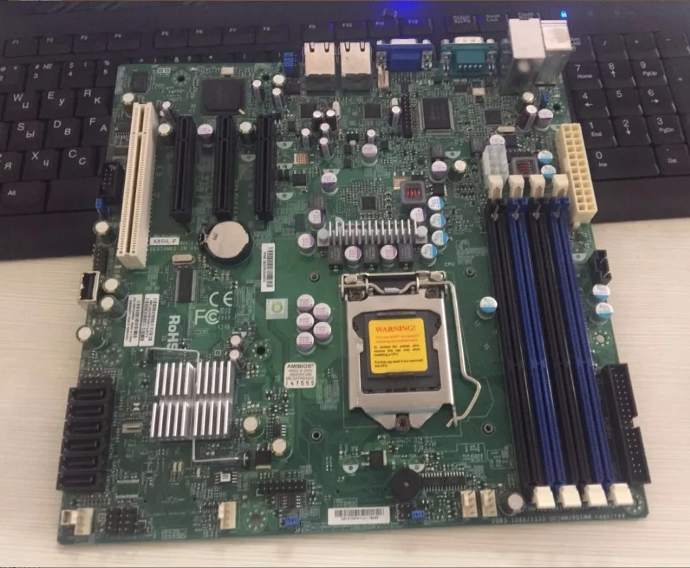 Настольная материнская плата для supermicro 1156 3420 системная будет протестирована