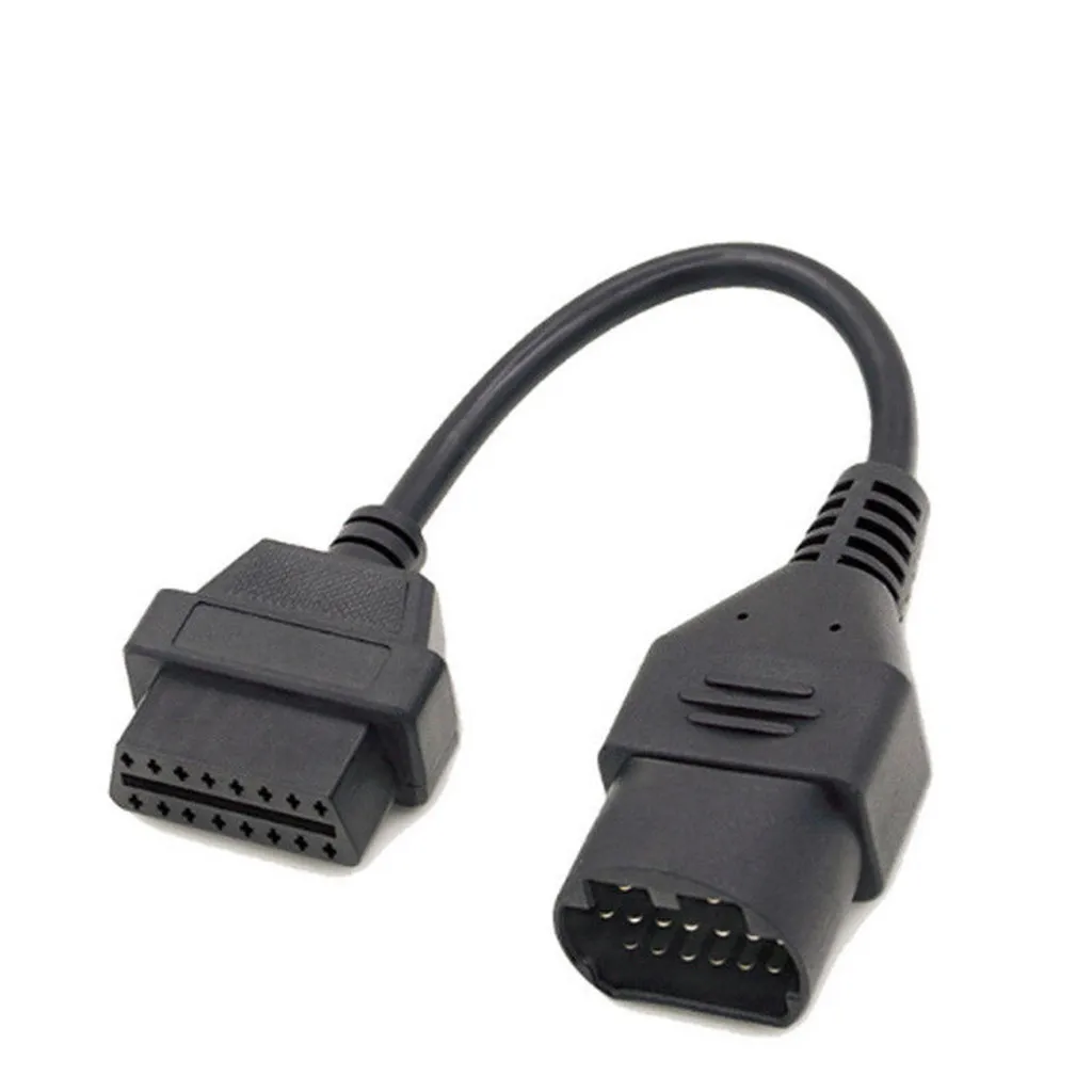 Для Mazda 17 Pin to 16 Female OBD2 автомобильный диагностический Соединительный адаптер