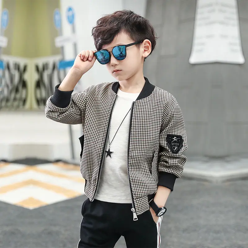 

2020 Spring Autumn Boys Casual Jacket Coat