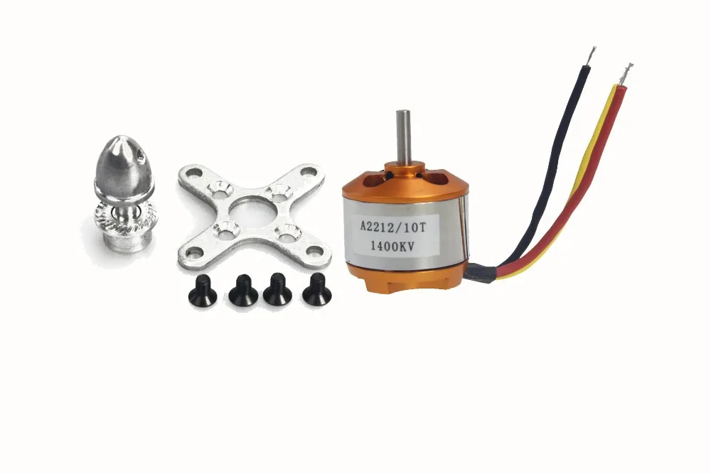 

A 2212 A2212 1400KV Brushless Outrunner Motor W/ Mount 10T,RC Aircraft/KKmulticopter 4Axle Quad copter UFO F02047
