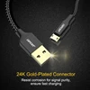 Двусторонний кабель Micro USB в оплетке, кабель для зарядки и передачи данных, двухсторонний кабель Micro USB для быстрой зарядки Xiaomi Samsung Galaxy S6 S7 Note ► Фото 2/6