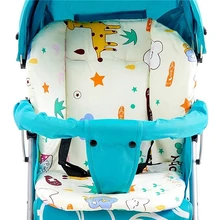 Мультяшное сиденье для детской коляски Подушка толстый хлопок Матрас Подушка коляска сиденье Подушка для детская коляска, аксессуары для коляски, cojin