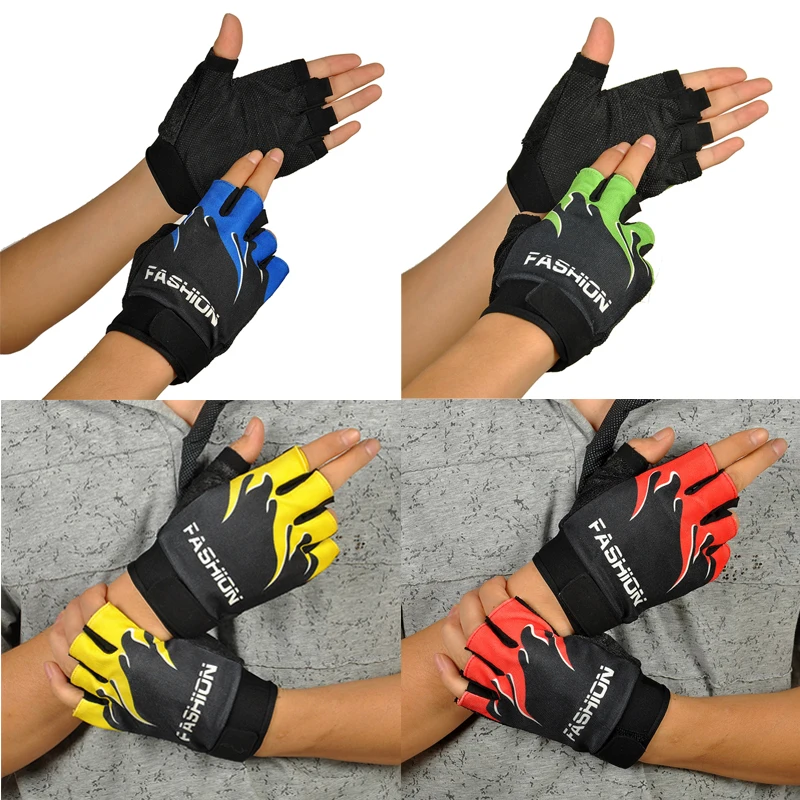 Outdoor Sports Bicycle Cycling Biking Hiking Gel Half Finger Fingerless Gloves Breathable Motorcycle MTB Road moto Gloves #30 Outdoor Sports Bicycle Cycling Biking Hiking Gel Half Finger Fingerless Gloves Breathable Motorcycle MTB Road moto Gloves #30