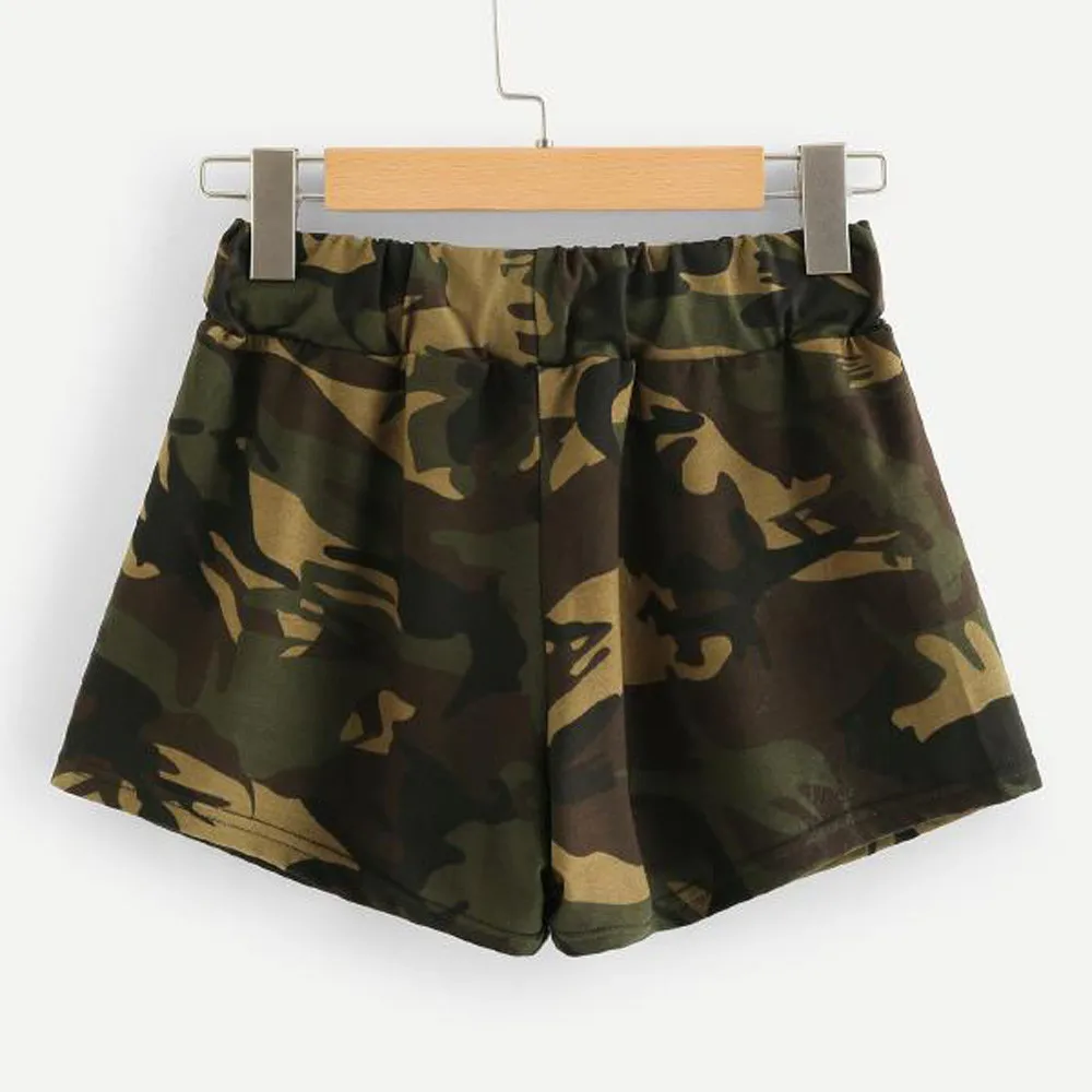 Women Summer Short Pants Fashion Casual Beach Hot Pants Camouflage Sport Yoga Shorts Trousers Wholesale And Freeship F#J11 (4)