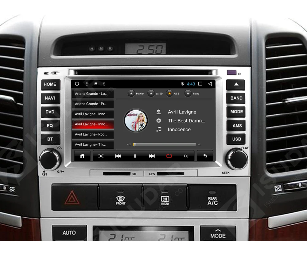 Best Isudar Car Multimedia player 2 din Auto DVD android 7.1.1 6.2 Inch For HYUNDAI/SANTAFE/SANTA FE 2006-2012 Radio 4 Core 4G FM GPS 4 Best Isudar Car Multimedia player 2 din Auto DVD android 7.1.1 6.2 Inch For HYUNDAI/SANTAFE/SANTA FE 2006-2012 Radio 4 Core 4G FM GPS 4