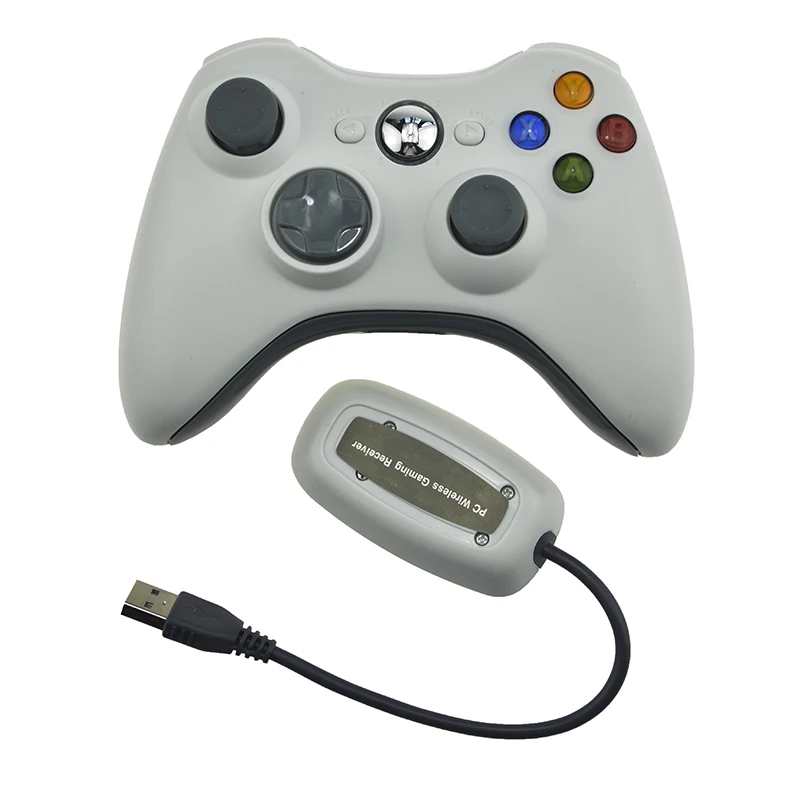 Для Xbox 360 2,4G Беспроводной пульт дистанционного управления компьютер с четырехъядерным процессором ПК приемник Беспроводной игрового контроллера геймпад для Xbox360 джойстик Контролер контроллер