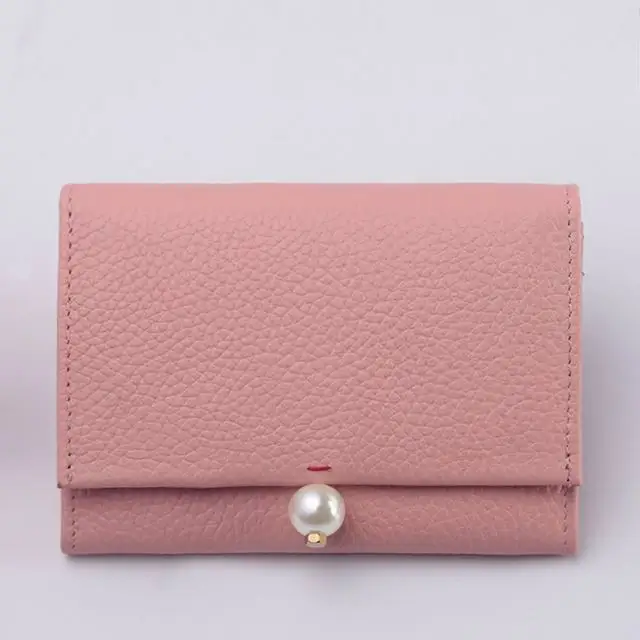 SIKU женские кожаные кошельки, держатели, модный брендовый кошелек, женский корейский кошелек - Цвет: Pink