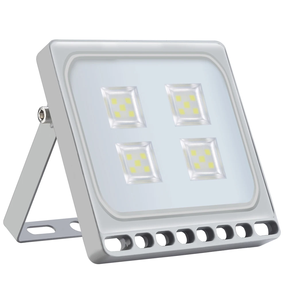 Faro a LED IP65 15 W bianco freddo esterno faretto SMD ultra sottile luce di inondazione in alluminio faretto esterno giardino garage Faro a LED IP65 15 W bianco freddo esterno faretto SMD ultra sottile luce di inondazione in alluminio faretto esterno giardino garage