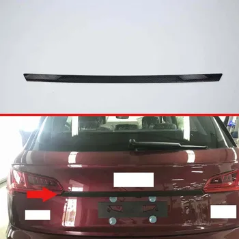 

For Audi Q5 FY 2018 2019 Decorate Accessories Carbon Fiber Style Rear Boot Door Trim Cover Trunk Lid