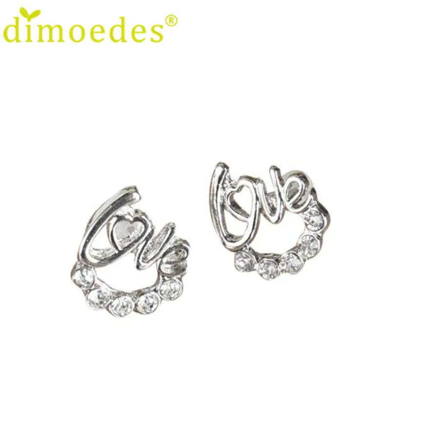 

Diomedes Newest Earrings 1 Pair Women Lady Elegant Crystal Rhinestone Ear Stud Earrings New Charm Stud Earrings Gift #0114