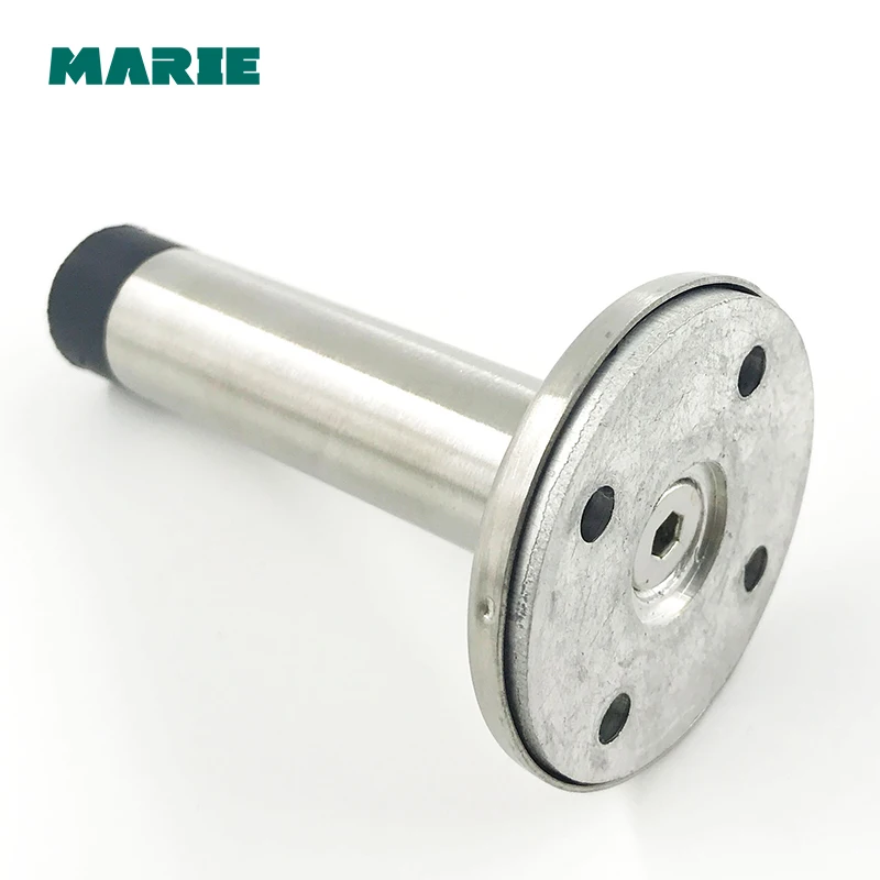 DS011 Stainless steel#304 Sliver Wall Mounted Door Stop Stopper Rubber Holder Catch Floor Fitting