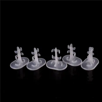 

5pcs/lot New Clear Doll Support Leg Holders Doll Stand Display Holder For Dolls Transparent Stands Doll Accessories