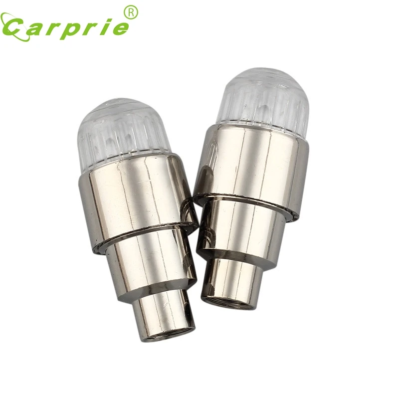 

New Arrival  2 PCS Colorful LED Automatic Change Color Flash Tyre Wheel Valve Cap Light