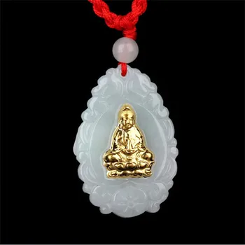 

2018, we will sell natural luck goddess, male and female pendant necklace/2