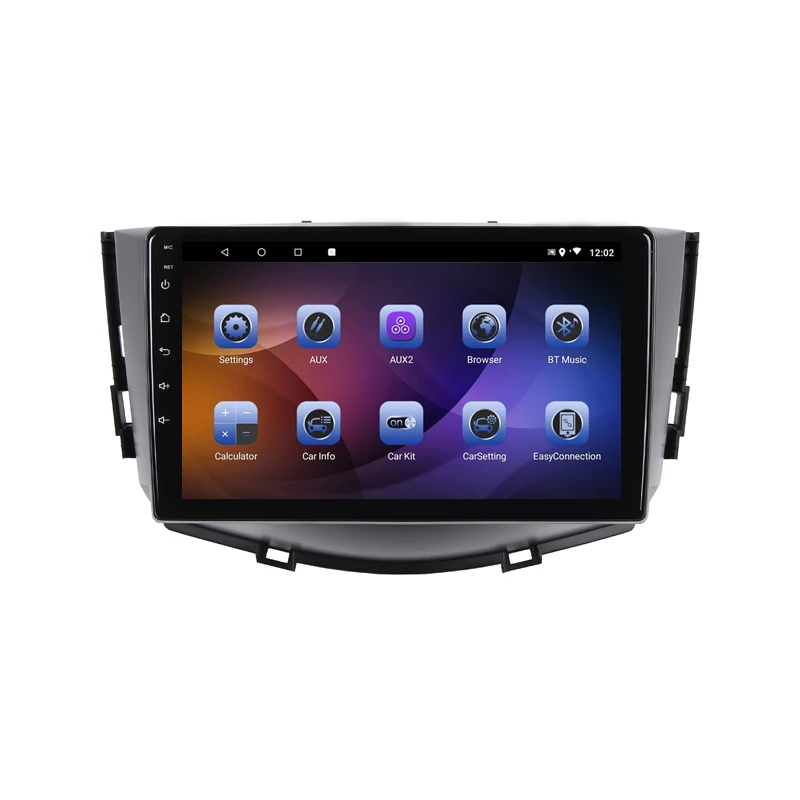 Clearance 9" 4G RAM 8 cores Android Car DVD GPS Navigation for Lifan X60 2011-2014 2015 audio stereo car radio headunit bluetooth wifi 1