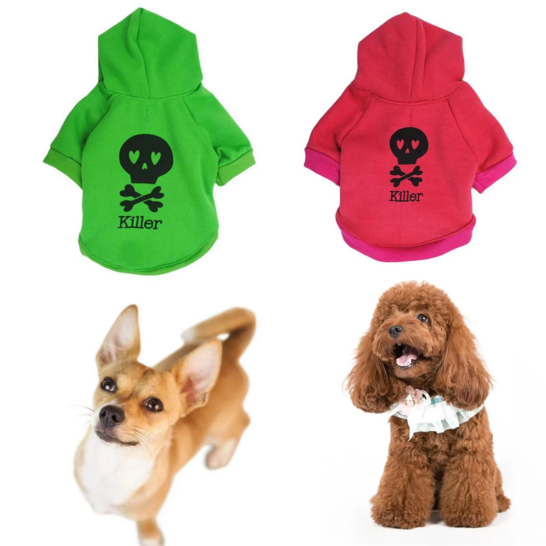 Warm Pet Dog Clothes Autumn Dog Hoodie Clothes For Small Dogs Clothing