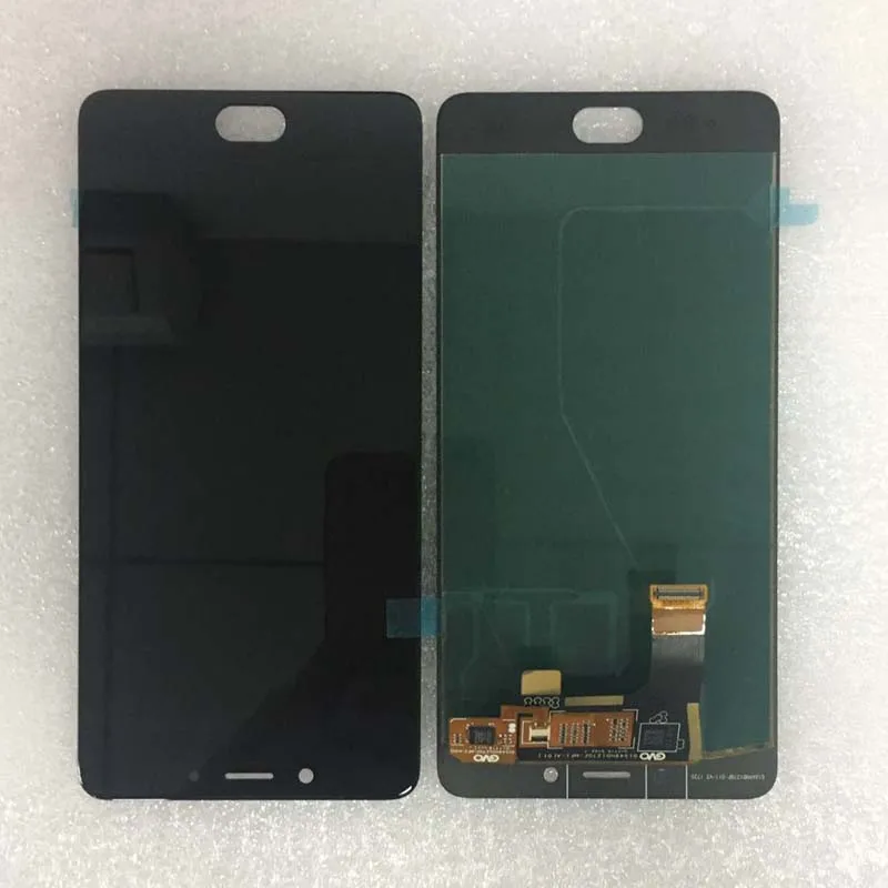 

Black white 100% Tested working LCD Display Touch Screen Digitizer Assembly For ZTE Nubia N2 NX575J MT6750 Free Shipping