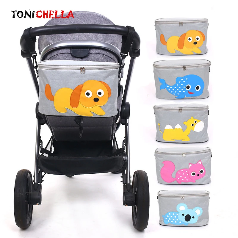 Baby Stroller Bag Cute Carriage Pram Hanging Basket Infant Storage